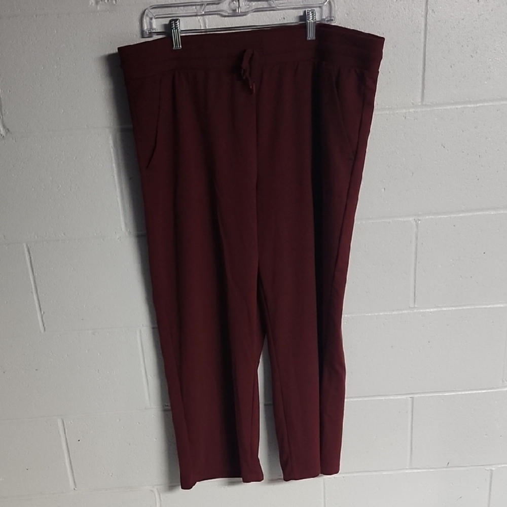 Athletic Works  Maroon Joggers